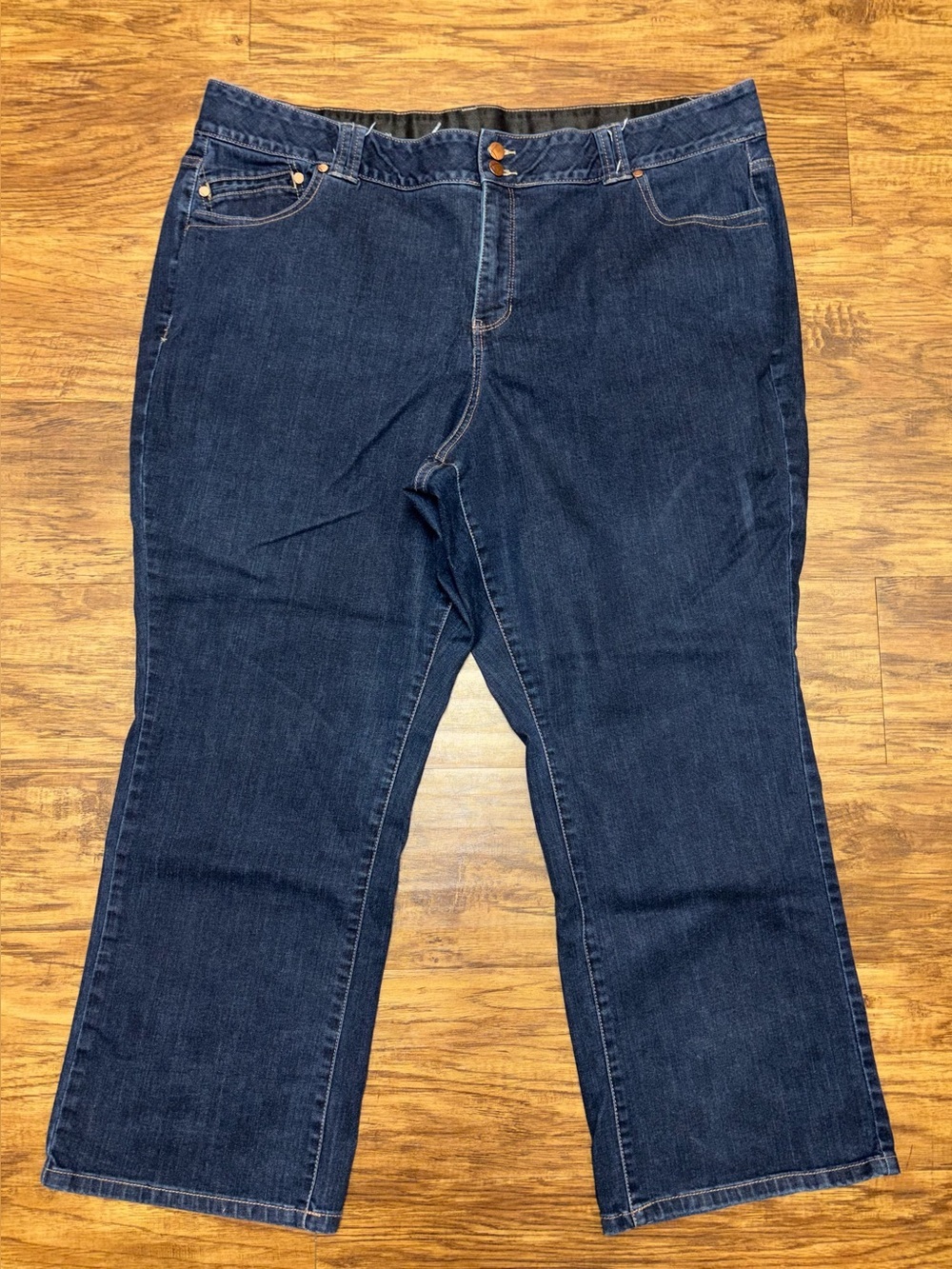 Lane Bryant High Rise Straight Jeans Size 24 Petite